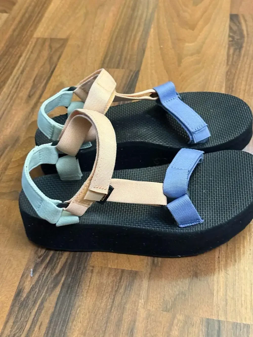 Teva Flatform Universal Colorblock Sandals